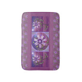 砂風呂マットの花 バスマット (正面縦)