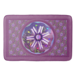 砂風呂マットの花 バスマット