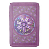 砂風呂マットの花 バスマット (正面縦)