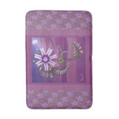 砂風呂マットの花 バスマット (正面縦)