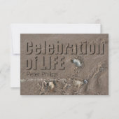 砂1お祝い命日 招待状 (正面)