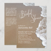 砂&フォームビーチフォトホワイトタイプ、ブライダルシャワー