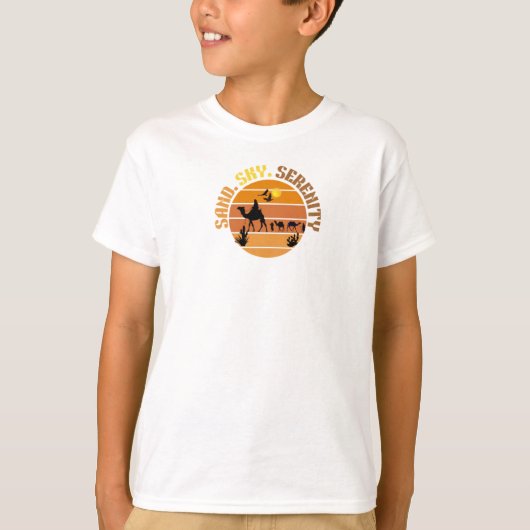 砂.空.静寂 Tシャツ (正面)