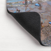 砂Sidmouth 2007年の円 マウスパッド (コーナー)