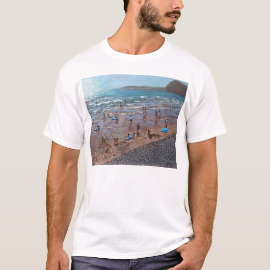 砂Sidmouth 2007年の円 Tシャツ (正面)