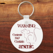 砒素ラットキーチェーン キーホルダー (正面)