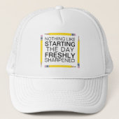 研ぎたての鉛筆おもしろい キャップ (正面)