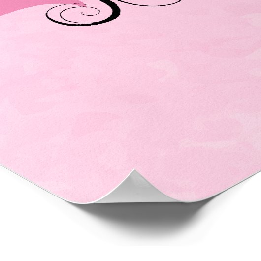 研修パーソナライズされたプリンセス子供部屋ポスター ポスター (角)