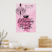 研修パーソナライズされたプリンセス子供部屋ポスター ポスター (キッチン)