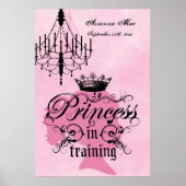 研修パーソナライズされたプリンセス子供部屋ポスター ポスター (正面)