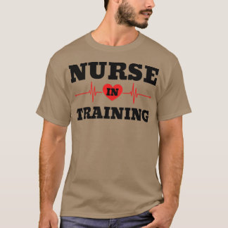 研修中の看護師  看護学生 将来の看護師 スク Tシャツ