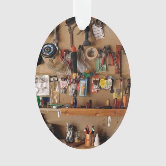 研修会の壁の用具 オーナメント (正面)