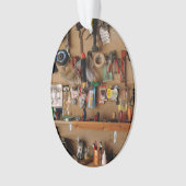 研修会の壁の用具 オーナメント (正面)