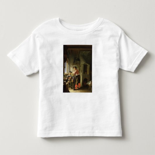 研修会の錬金術師そして彼の助手 トドラーTシャツ (正面)