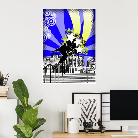 研削 ポスター (ホームオフィス)