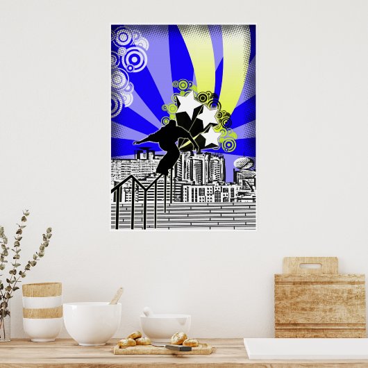 研削 ポスター (キッチン)