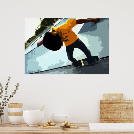 研削 ポスター (キッチン)