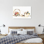 研王室の削サービス キャンバスプリント (インサイチュ (寝室))