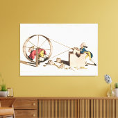 研王室の削サービス キャンバスプリント (インサイチュ (リビング))