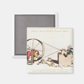 研王室の削サービス マグネット (正面/裏面)