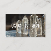 研磨点結晶エネルギーヒーラー 名刺 (正面)