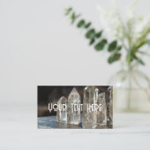 研磨点結晶エネルギーヒーラー 名刺 (スタンド正面)