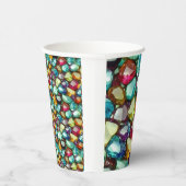 研磨結晶パターン 紙コップ (右)