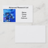 研究および科学のための強力な顕微鏡 名刺 (正面/裏面)