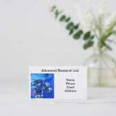 研究および科学のための強力な顕微鏡 名刺 (スタンド正面)