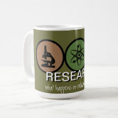 研究のマグ コーヒーマグカップ (正面左)