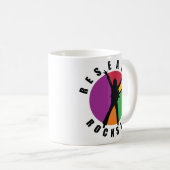 研究のロックスターのマグ コーヒーマグカップ (正面右)