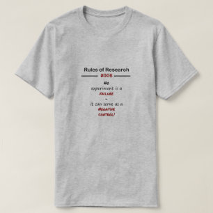 研究の規則006 Tシャツ