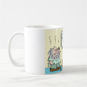 研究の開発の爆発 コーヒーマグカップ (左)