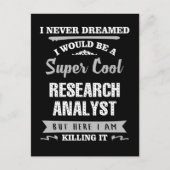 研究アナリスすごいトがカッコいい殺す ポストカード (正面)