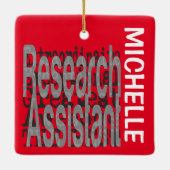 研究助手カスタム会 セラミックオーナメント (裏面)