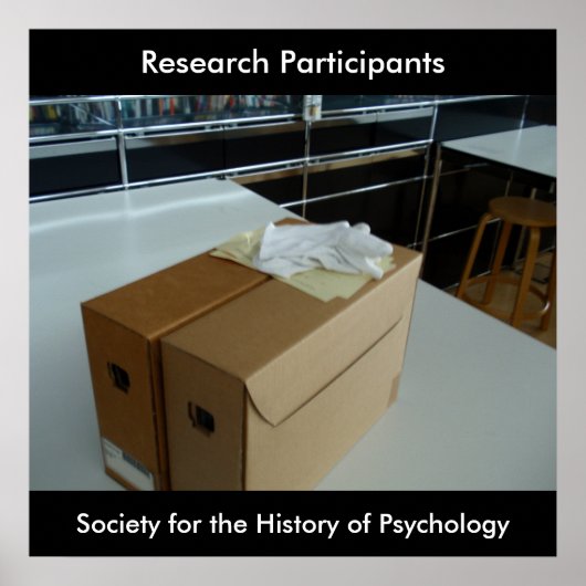 研究参加者ポスター ポスター (正面)