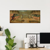 研究室のインテリアの表示 ポスター (ホームオフィス)