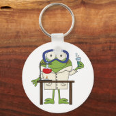 研究室のカエル キーホルダー (正面)