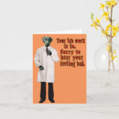 研究室の作業が早くグリーティングカードになる。 カード (黄色い花)