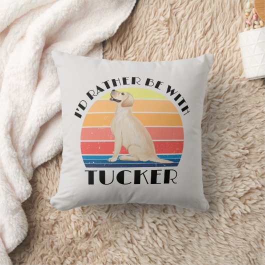 研究室の名前をラブラドールしたい クッション (ブランケット)