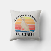 研究室の名前をラブラドールしたい クッション (裏面)