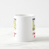 研究室の安全おもしろマグカップ コーヒーマグカップ (中央)