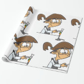 研究室の少女 ラッピングペーパー (アンロールド)