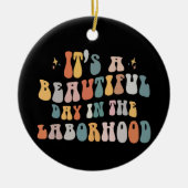 研究室の看護ラボの美しい日だ セラミックオーナメント (正面)