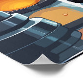 研究室の黒猫 ポスター (角)