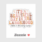 研究室のL&Dナースは美しい1日だ シール (シート)