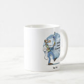 研究室ライフカオス コーディネーター コーヒーマグカップ (正面右)