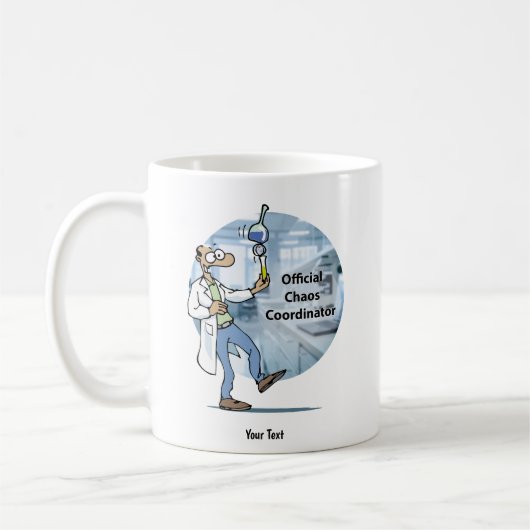 研究室ライフカオス コーディネーター コーヒーマグカップ (左)
