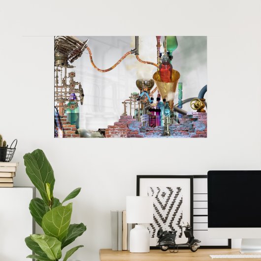 研究室 ポスター (ホームオフィス)