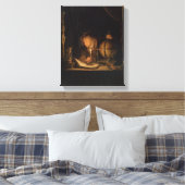 研究所の哲学者の錬金術師 キャンバスプリント (インサイチュ (寝室))